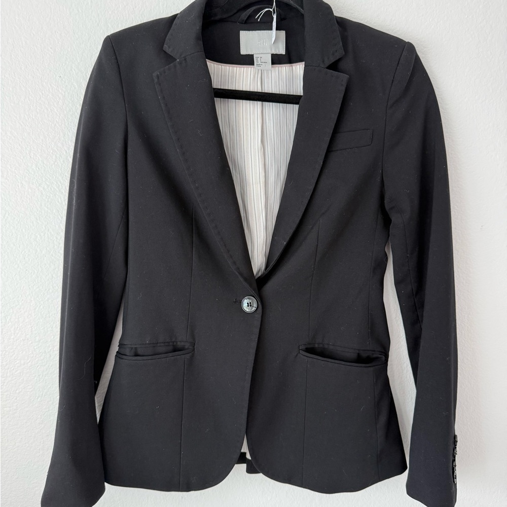 H&M Black Tailored Women's Blazer